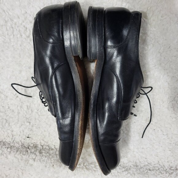 Allen Edmonds Fairgate black cap toe   mens size 10 main image 6
